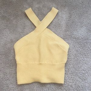 Abercrombie Ottoman Rib Twist Tank